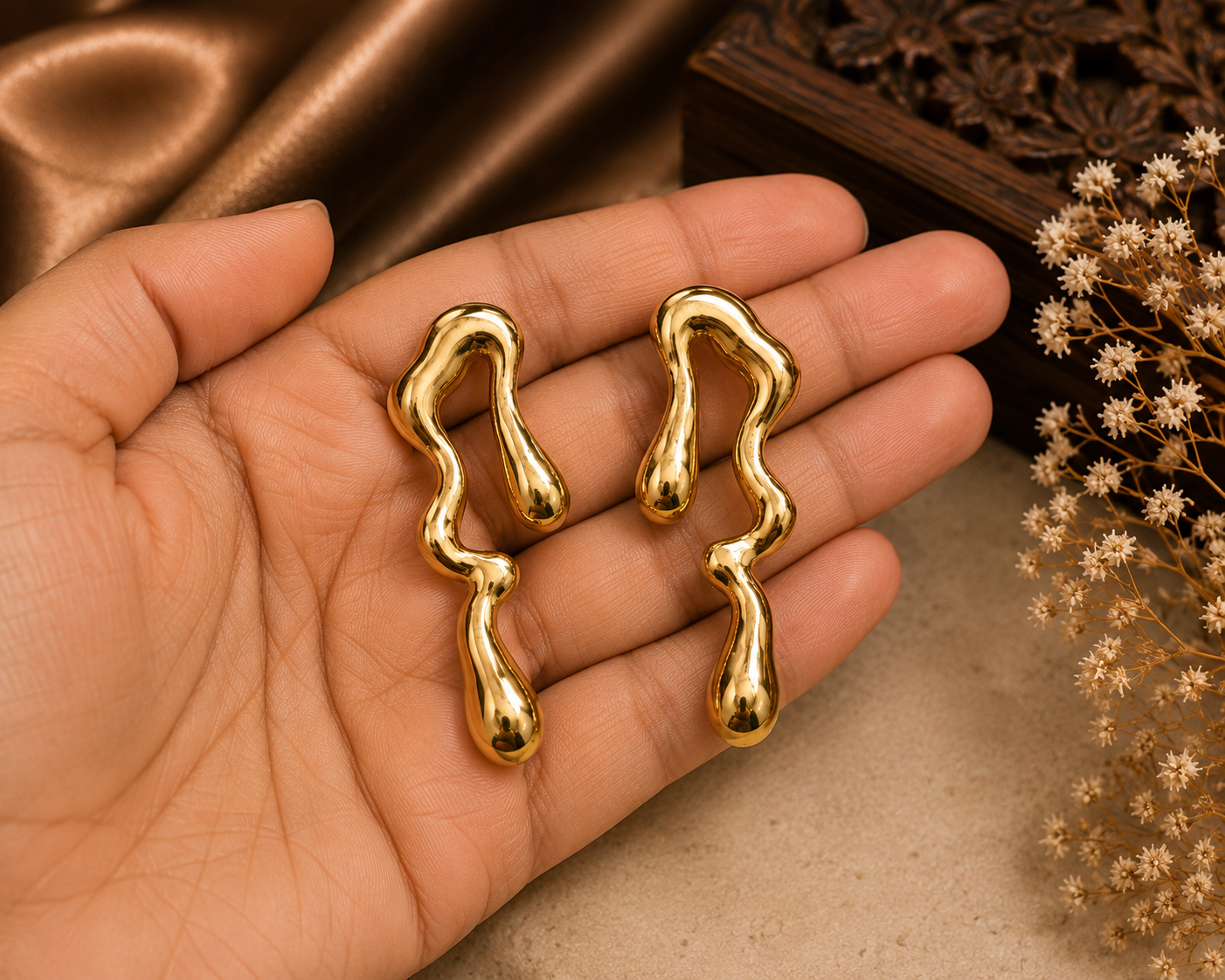 Liquid Gold Earrings