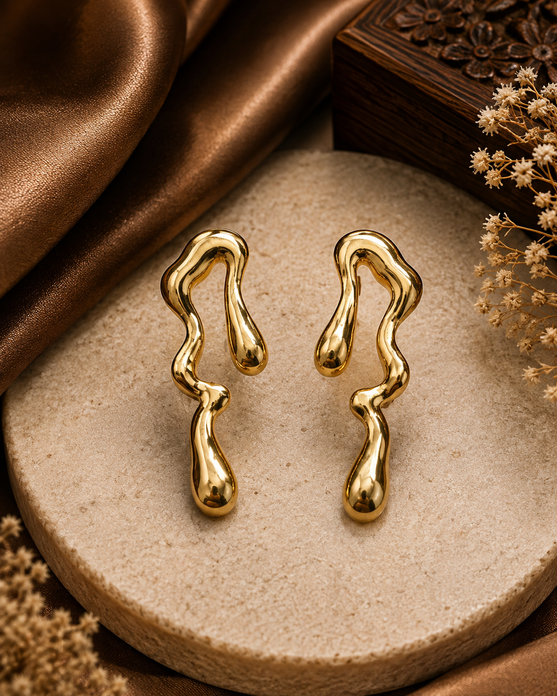 Liquid Gold Earrings